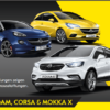Angebote für die Opelmodelle: ADAM, CORSA & MOKKA X